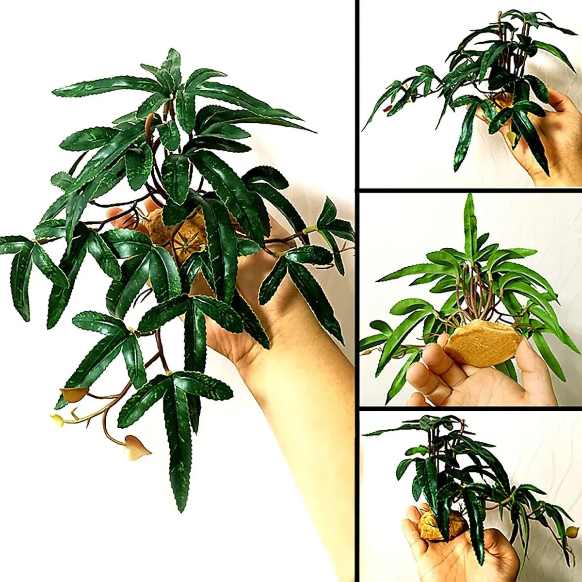 Artificial Green Foliage for Terrariums & Pet Enclosures - product photo 4 of 15
