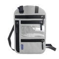 Multi-Functional Travel Passport Document Bag Protective Case Cover Holder - Grey