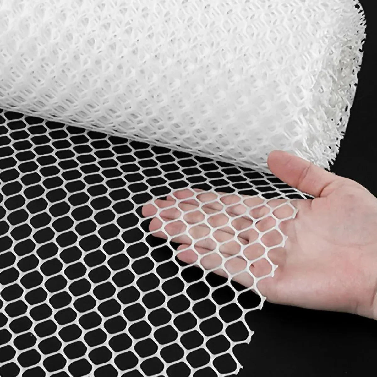 Trim-to-Fit HDPE Pet Enclosure Mesh Panel - 200 × 40 cm