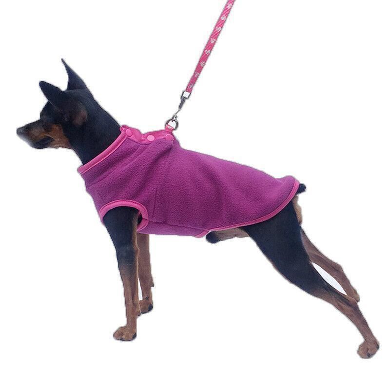 Fleece Puppy Winter Jumper – Green