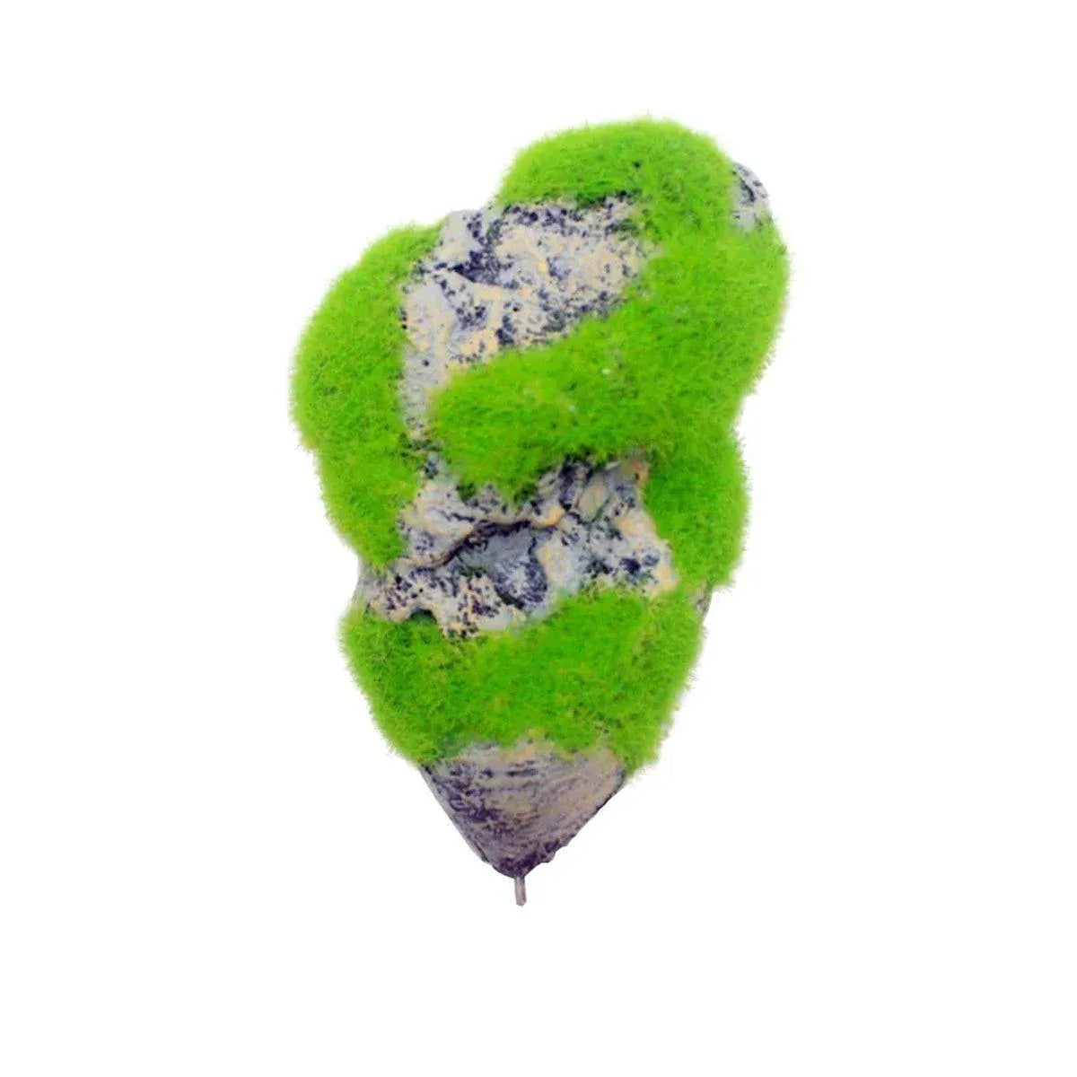 Artificial Floating Moss-Stone Aquarium Ornament – Medium - product photo 1 of 13