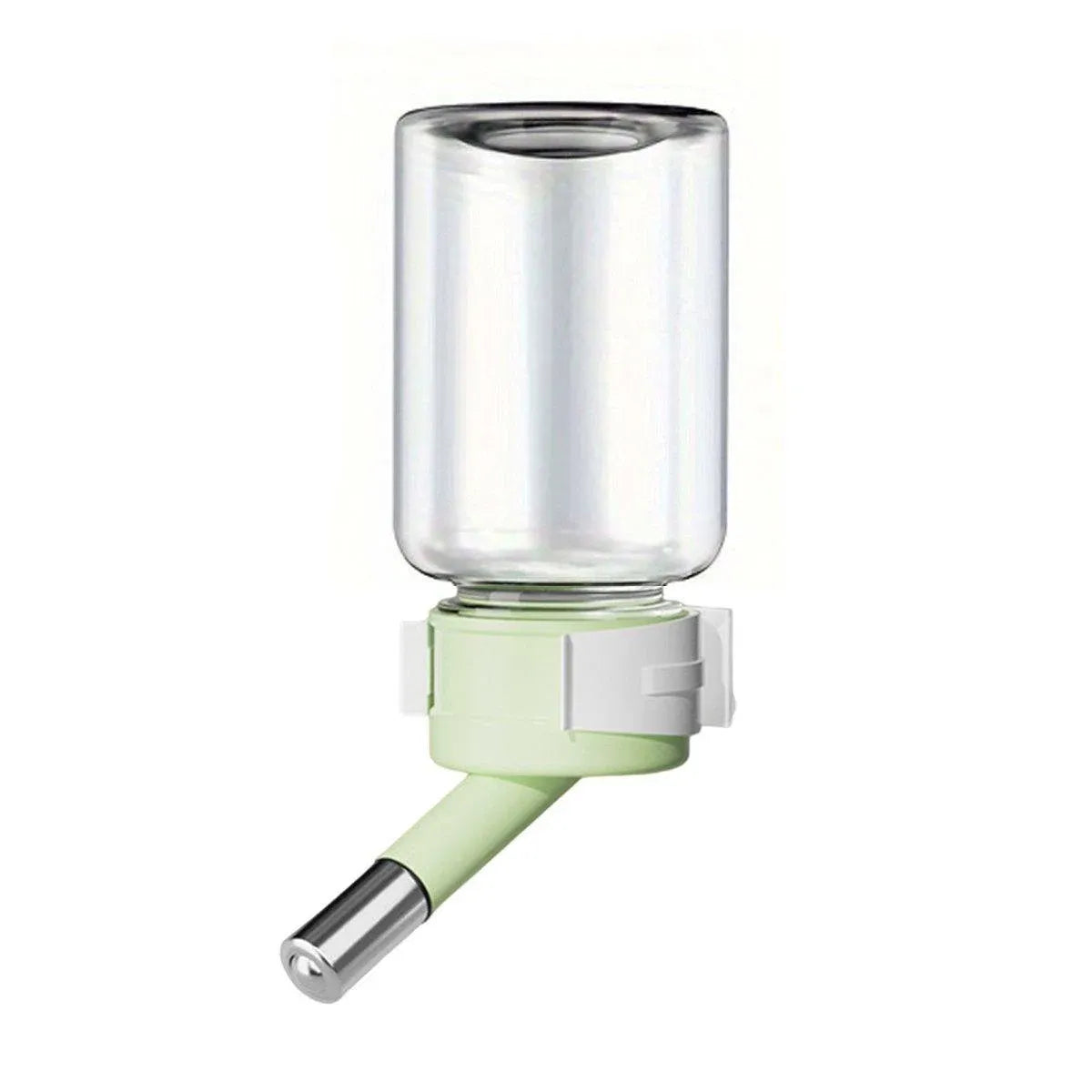 Small Animal Cage Water Bottle - 80 ml, Green