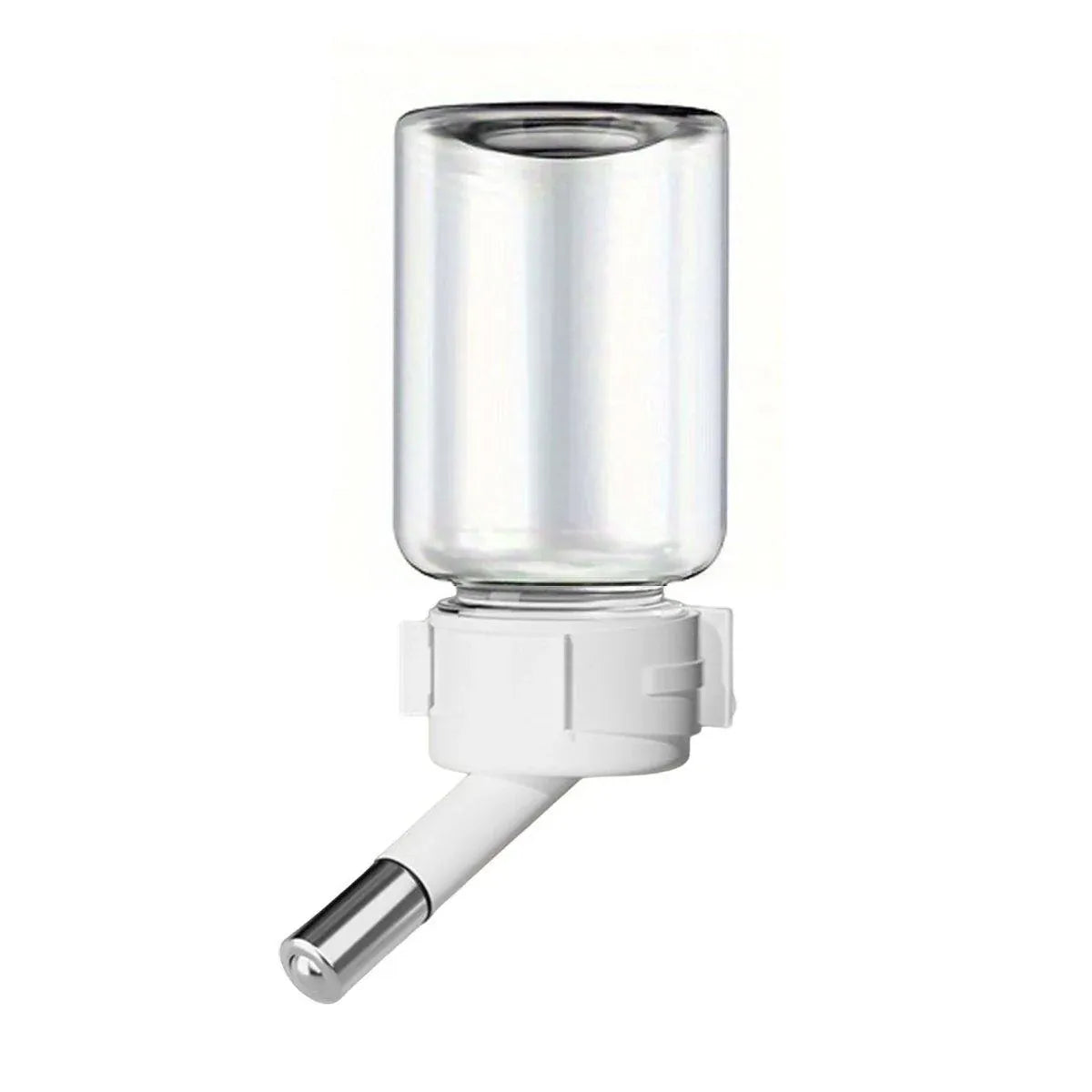 Small Animal Cage Water Bottle - 80 ml, White