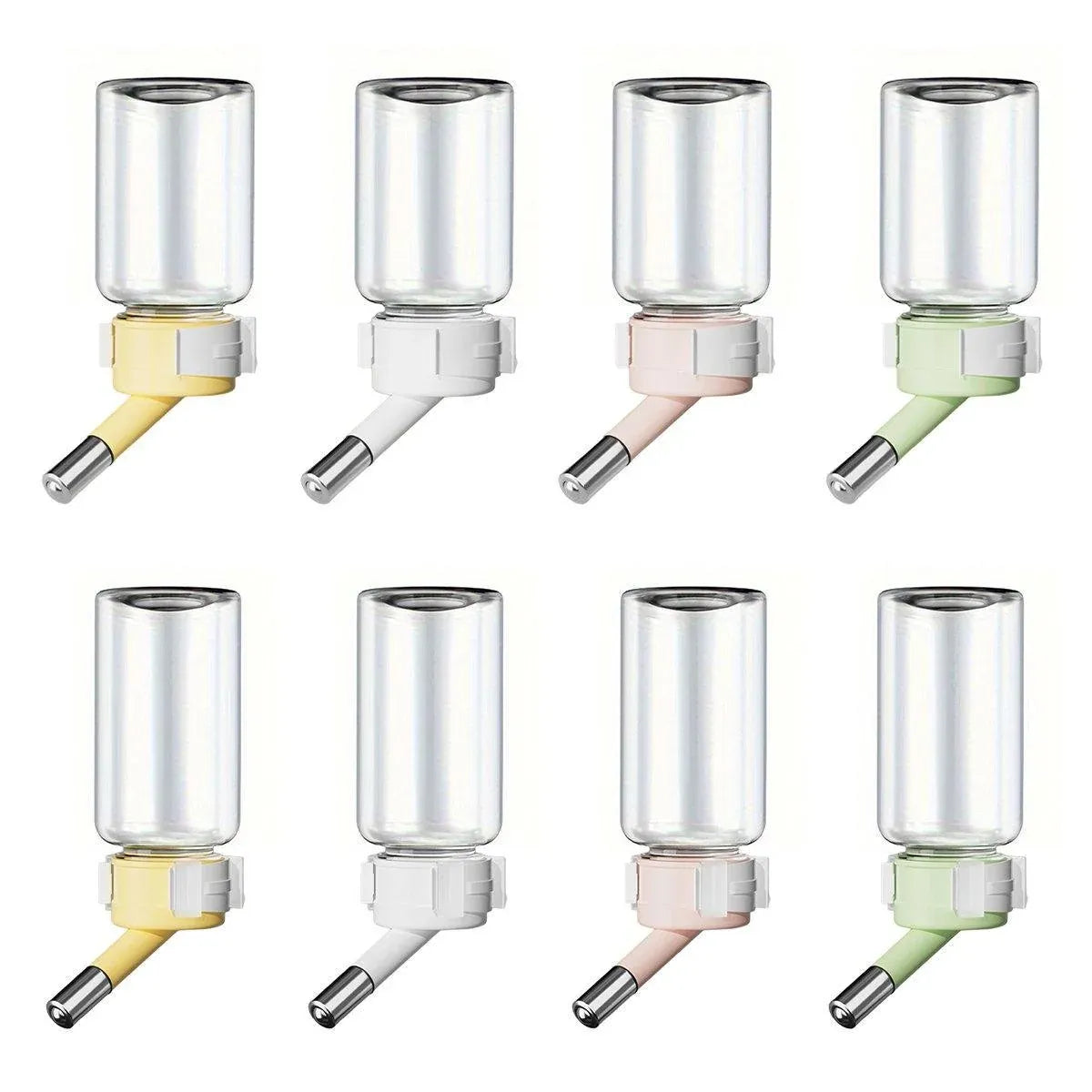 Small Animal Cage Water Bottle - 80 ml, Yellow