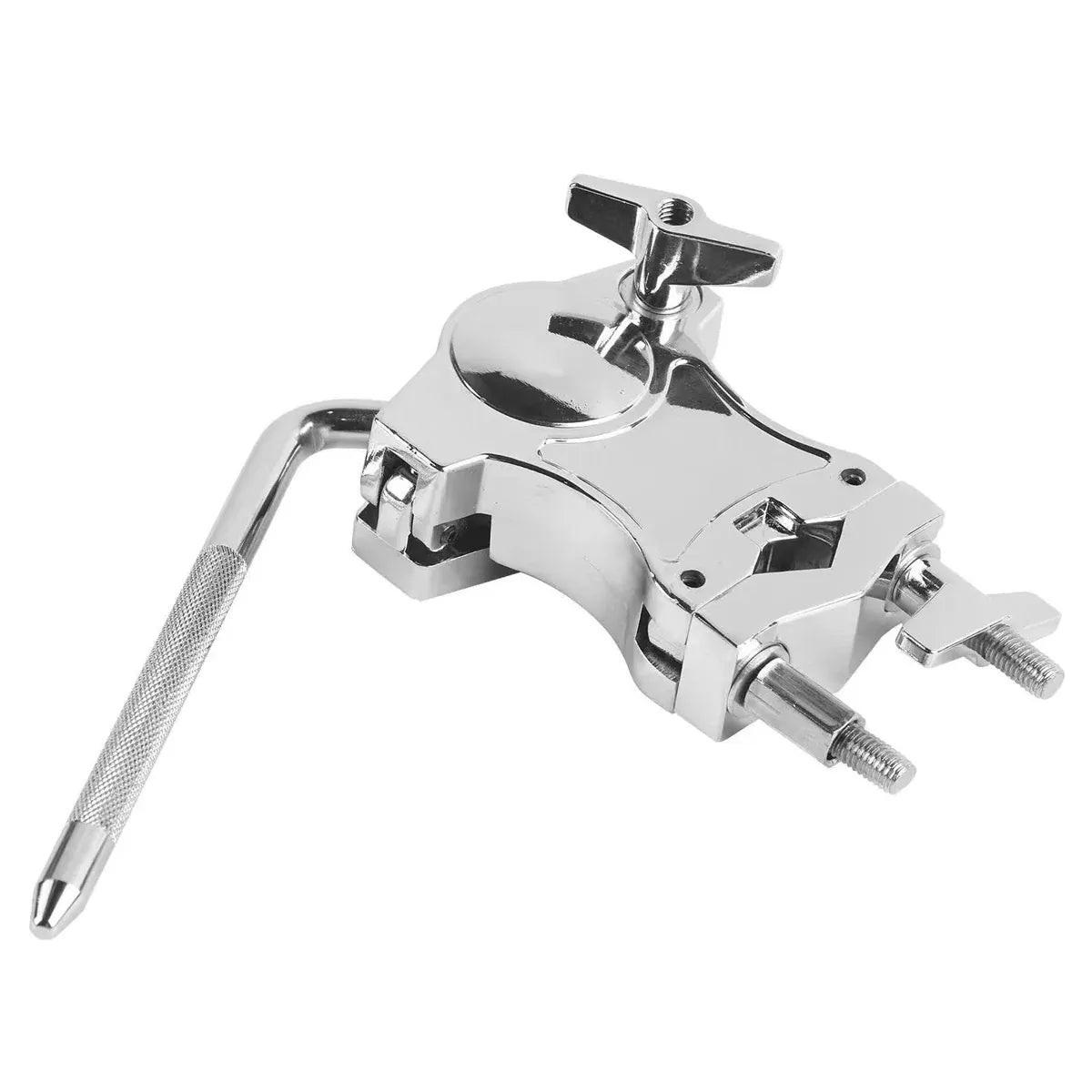 Drum Set Tom Clamp Extension Clip Adjustable Anti-Slip For Drum Kit Expansion — product image 2