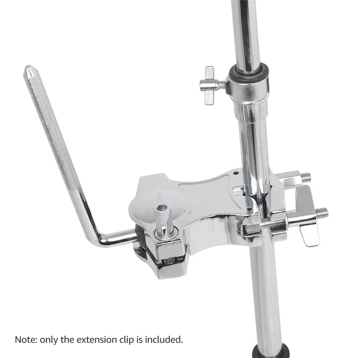 Drum Set Tom Clamp Extension Clip Adjustable Anti-Slip For Drum Kit Expansion — product image 11