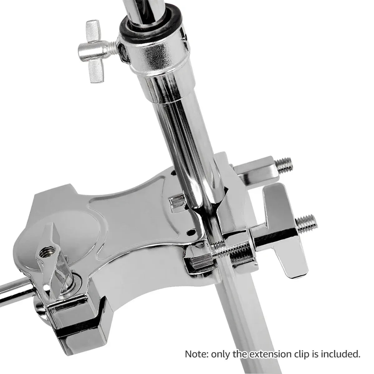 Drum Set Tom Clamp Extension Clip Adjustable Anti-Slip For Drum Kit Expansion — product image 12