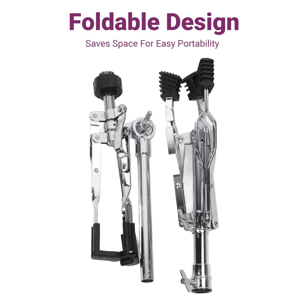 Drum Stand for Practice Pad Snare 22 Pipe Diameter Adjustable Steel Drum Kit — product image 7