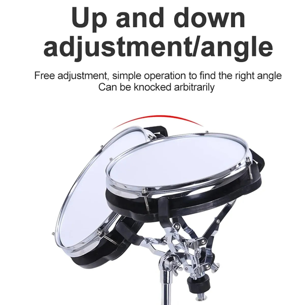 Drum Stand for Practice Pad Snare 22 Pipe Diameter Adjustable Steel Drum Kit — product image 8