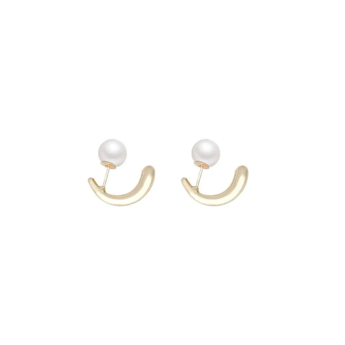 Premium Pearl Earrings Elegant Simple Design Timeless Fashion Jewelry for Women