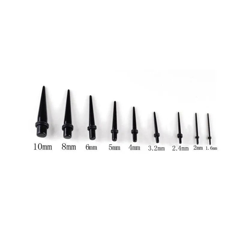 36Pcs Ear Stretching Kit Plug Set Stretch Ear Taper Stretcher Expander Tapers Au
