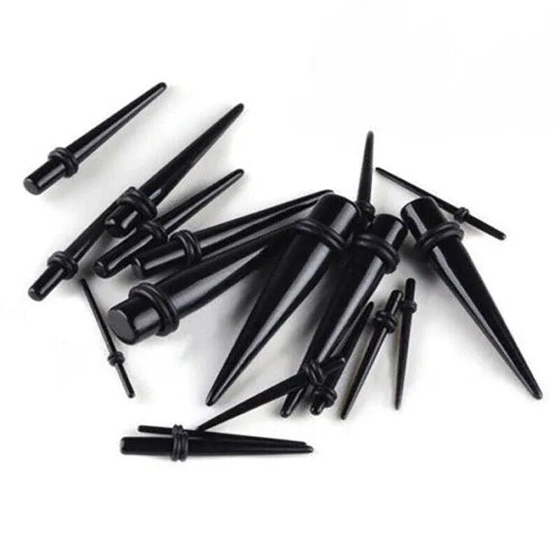 36Pcs Ear Stretching Kit Plug Set Stretch Ear Taper Stretcher Expander Tapers Au