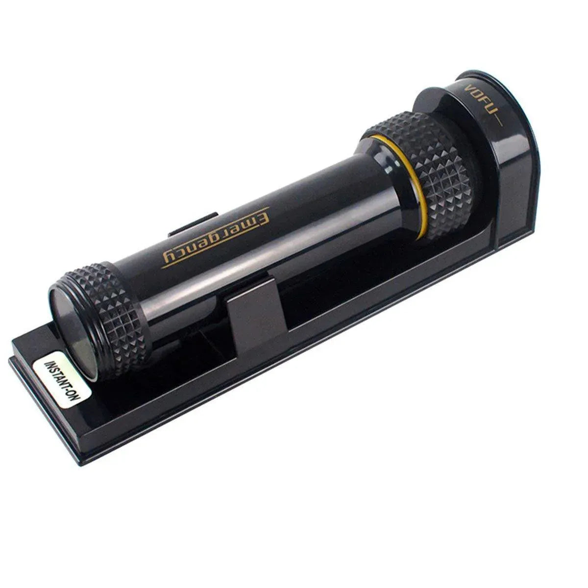 Wall-Mounted Detachable LED Backup Torch – Black — product image 1 of 14