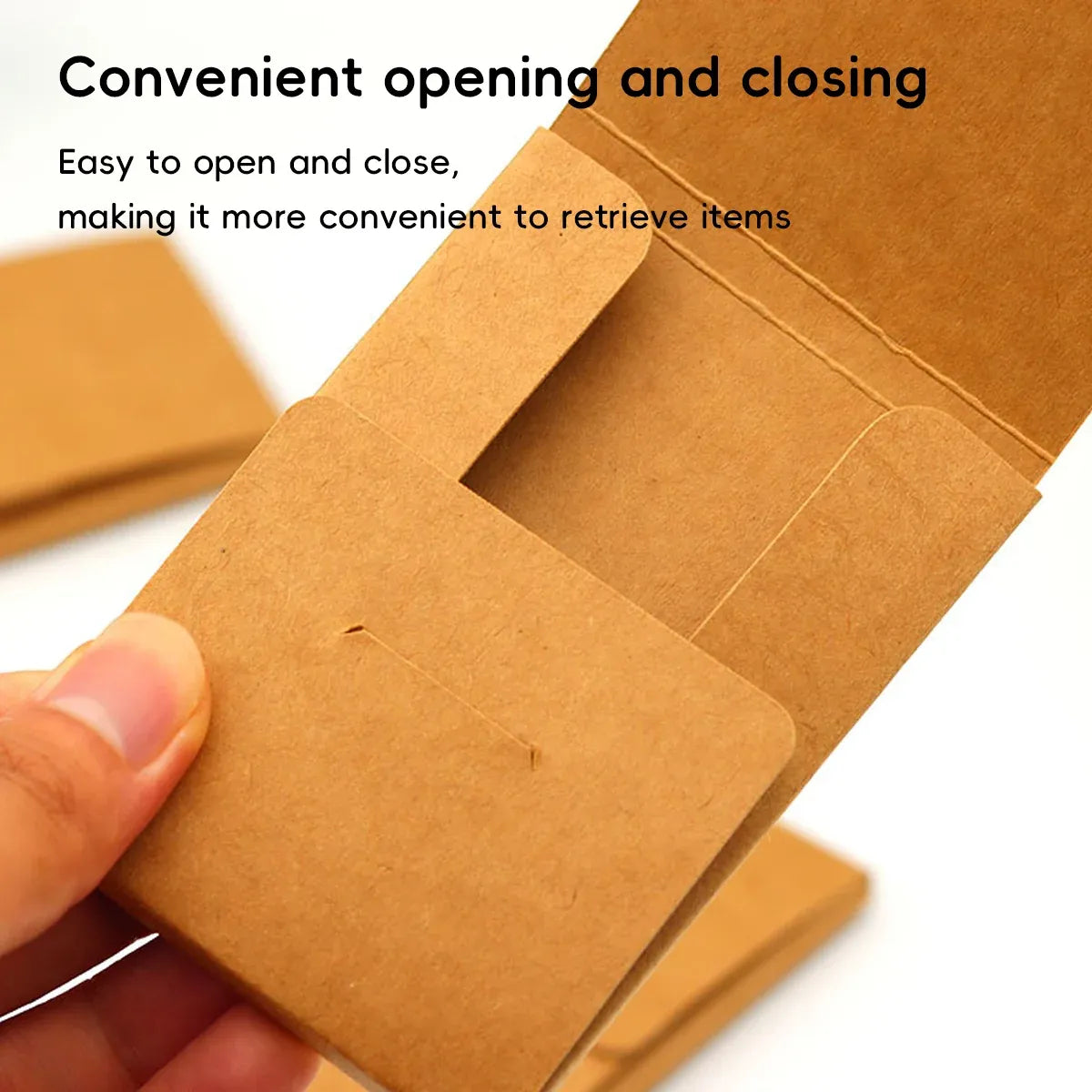 50PCS Kraft Paper Envelopes Boxes Easy Pop-Up for Mailing Shipping Storage Use — product photo 5