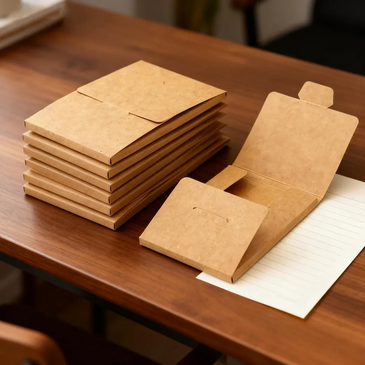 50PCS Kraft Paper Envelopes Boxes Easy Pop-Up for Mailing Shipping Storage Use — product photo 8