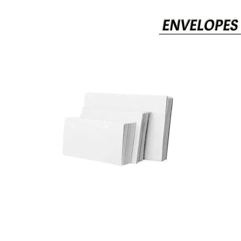 White Business Envelopes 8 Sizes Opaque Mailer with Pre-Printed Postcode - 5N:220*110MM — product photo 10
