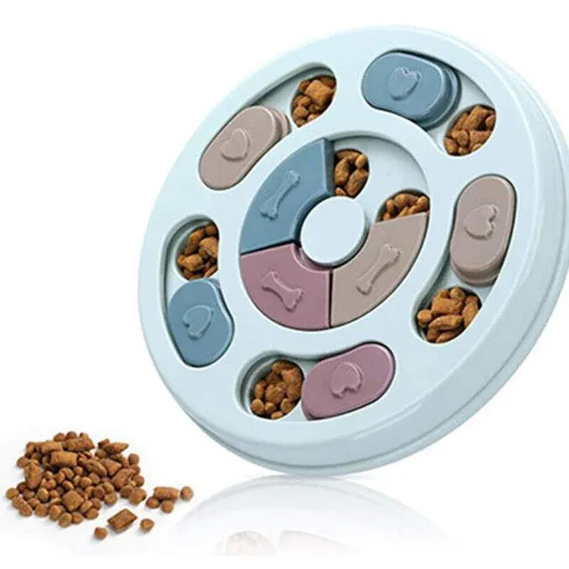 Interactive Dog Treat Dispensing Puzzle Toy - Green