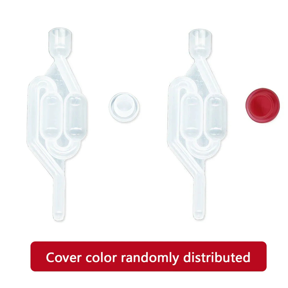 2Pcs Fermenter Airlock S Bubble Type Air Lock Home Brew Beer Wine — product photo 3