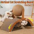 Arched Cat Scratching Bridge with Sisal Ball - 55 cm