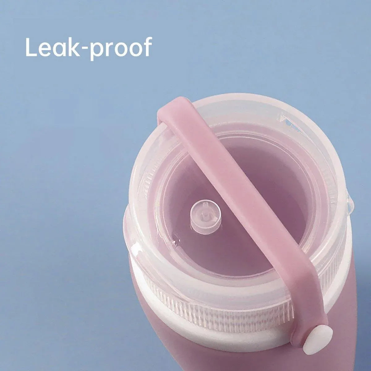 4pcs Travel Storage Bottles Set Refillable Silicone for Shampoo Lotion Cosmetics