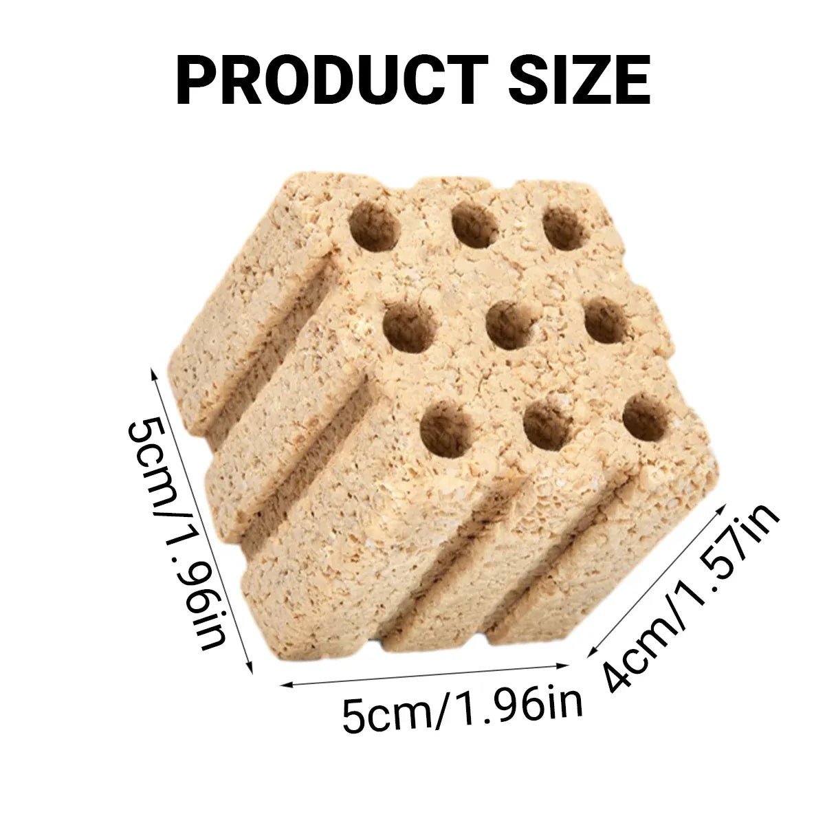 10-Pack 3D Porous Aquarium Biological Filter Cubes - product image 3 of 13