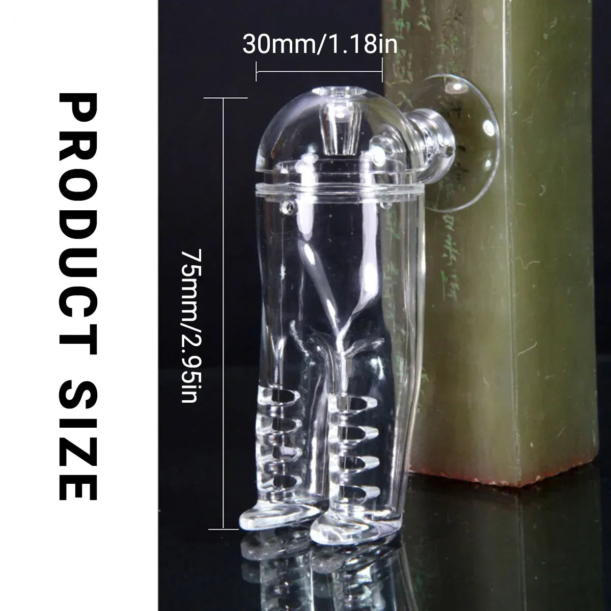 Clear Acrylic Aquarium Feeding Tray - product photo 3 of 12