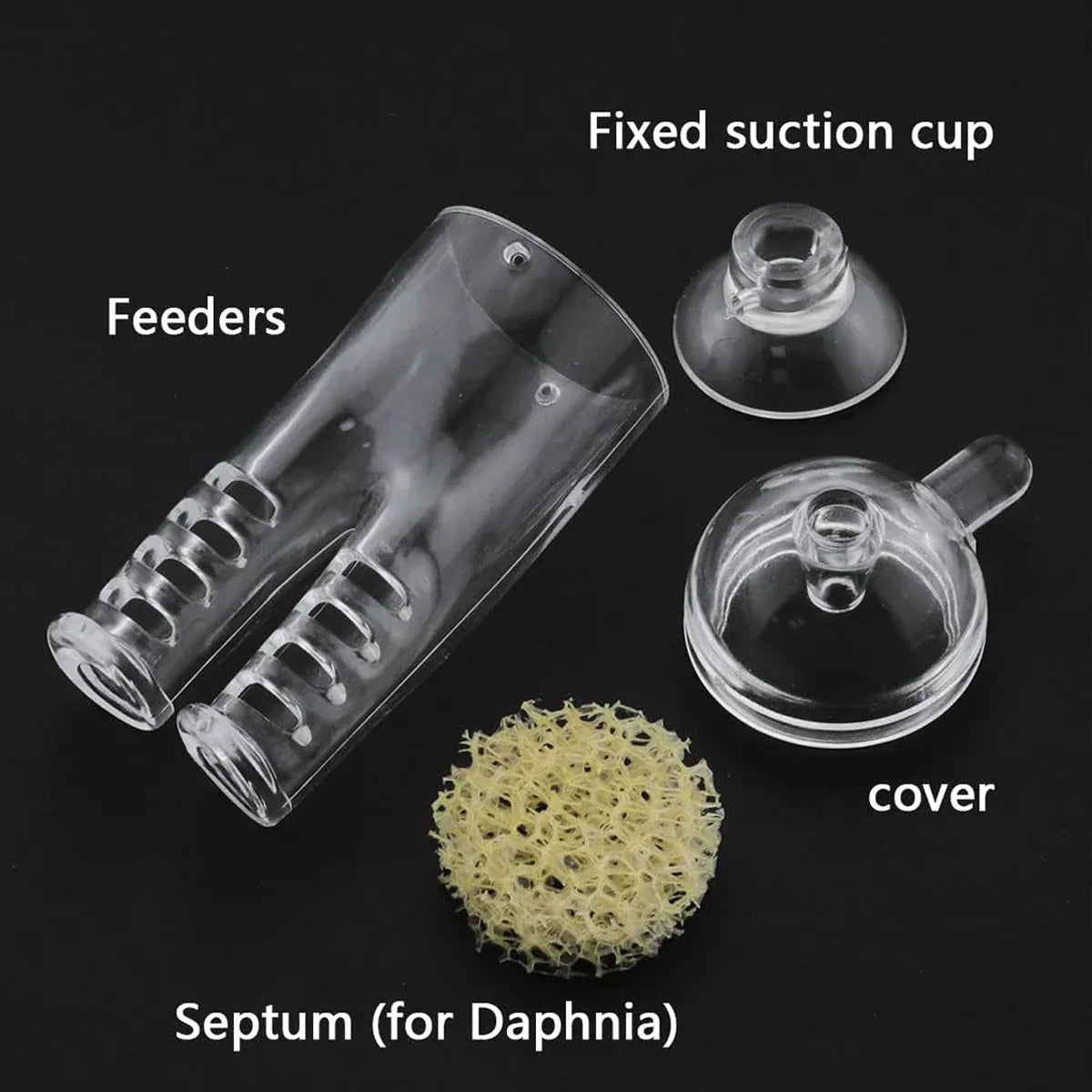 Clear Acrylic Aquarium Feeding Tray - product photo 4 of 12