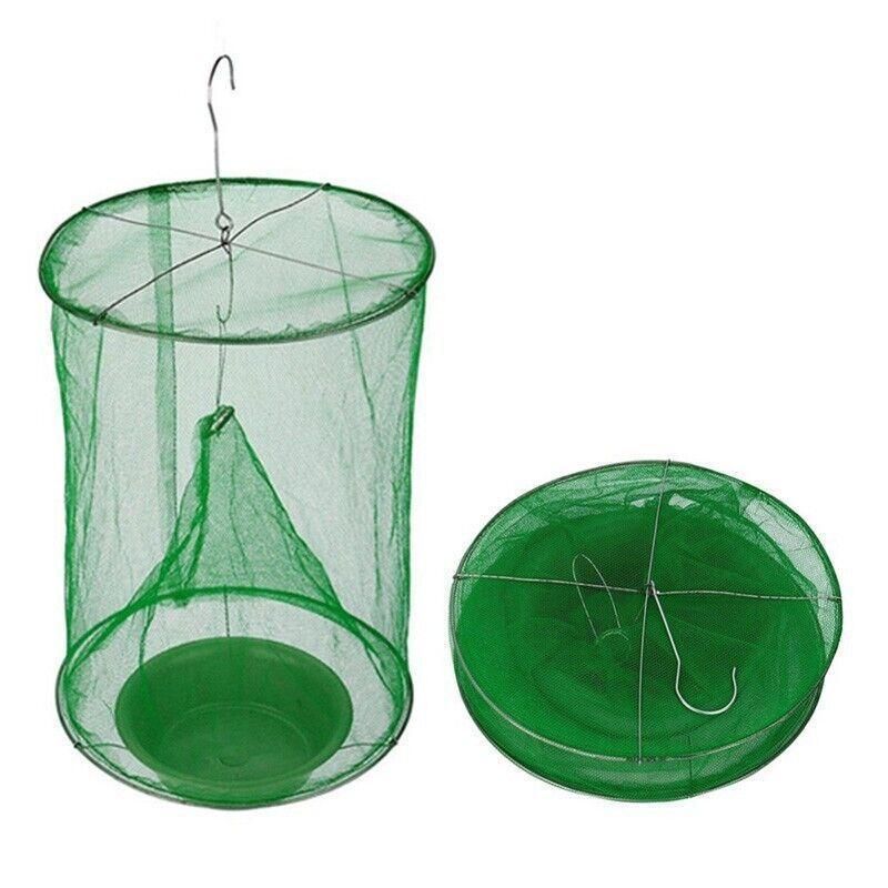 Reusable Hanging Fly Trap Net Cages, 6-Pack - Outdoor