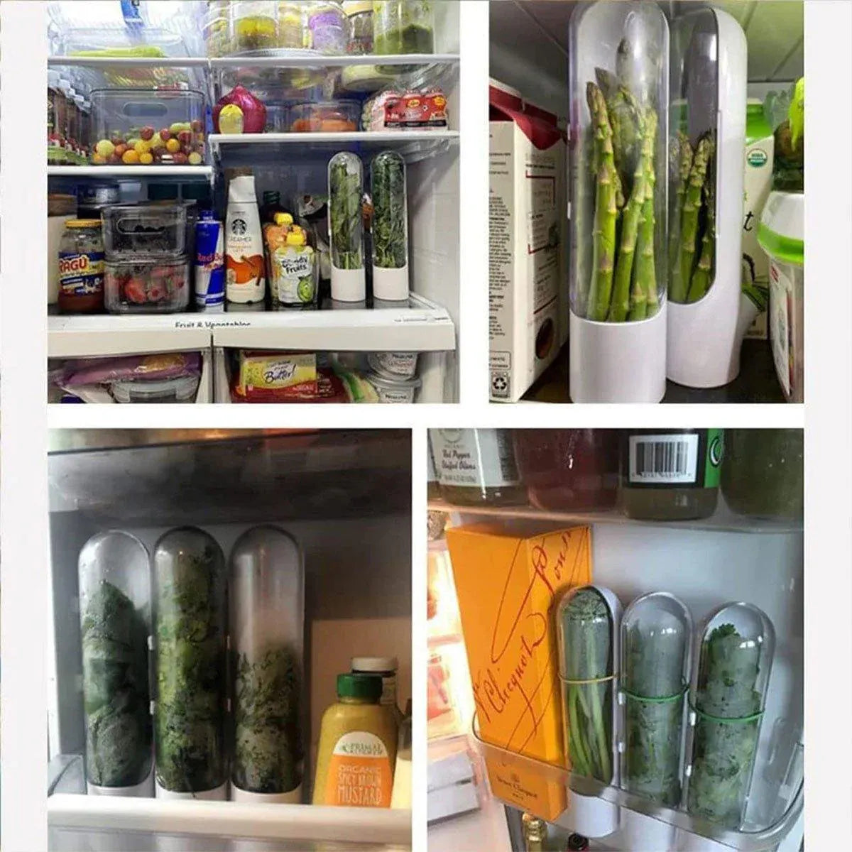 2pcs Fresh Box Vegetable Crisper Fridge Storage Container for Kitchen Use — product image 5