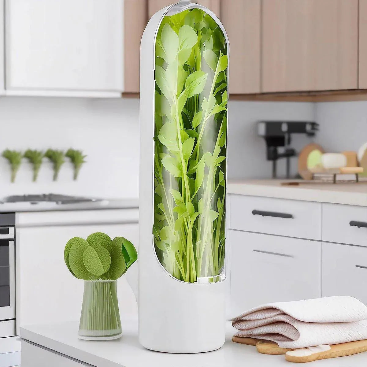 2pcs Fresh Box Vegetable Crisper Fridge Storage Container for Kitchen Use — product image 9