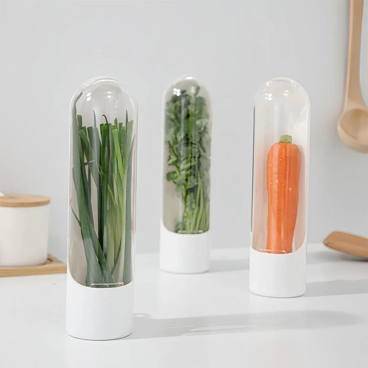 2pcs Fresh Box Vegetable Crisper Fridge Storage Container for Kitchen Use — product image 10
