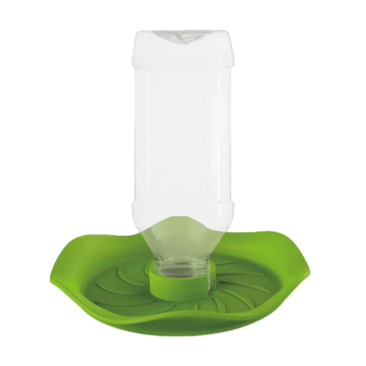 Reptile Gravity Water Bottle & Bowl - Green Lotus Leaf