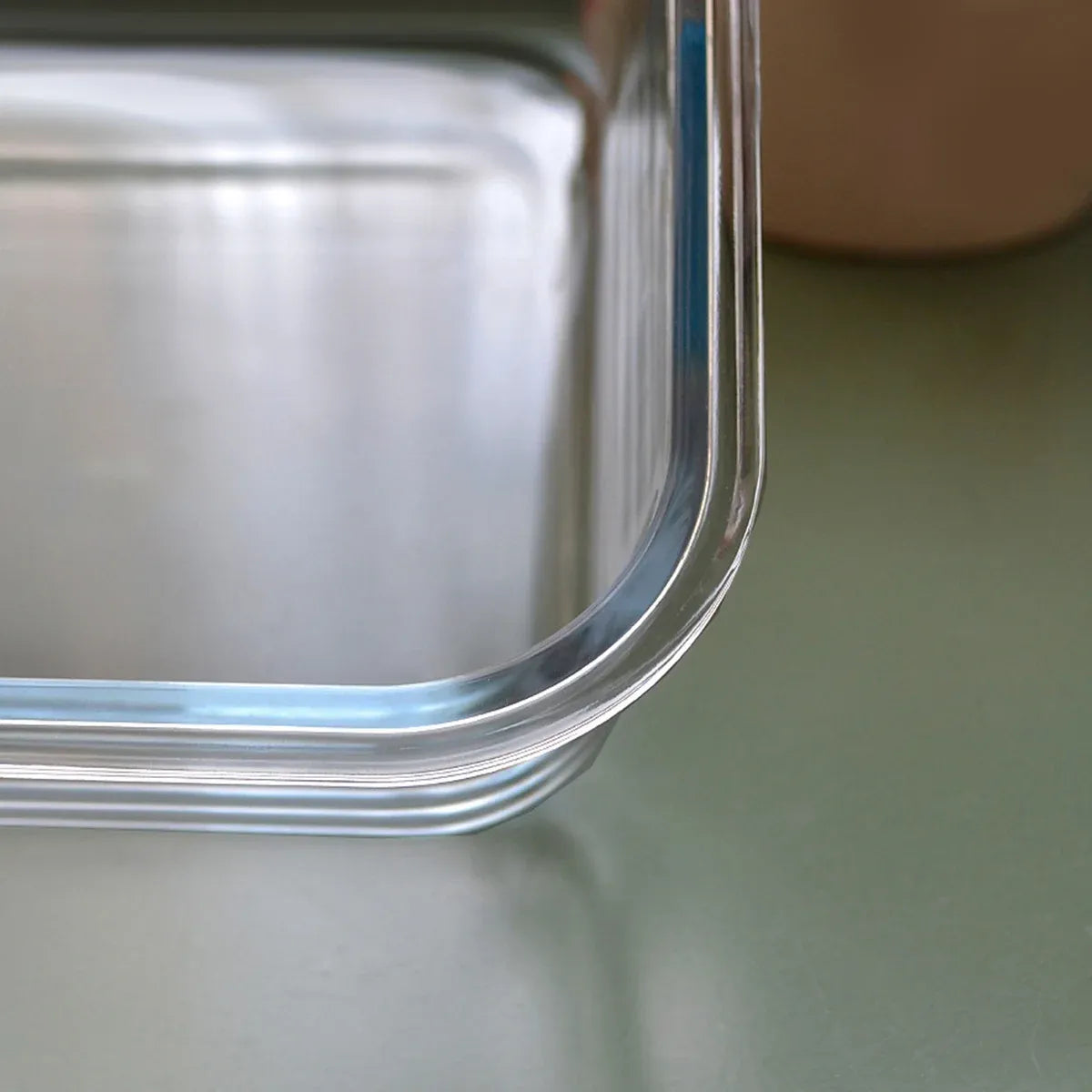 Glass Food Storage Container 1040ml Lunch Bento Box with Lid for Kitchen Prep — product photo 4