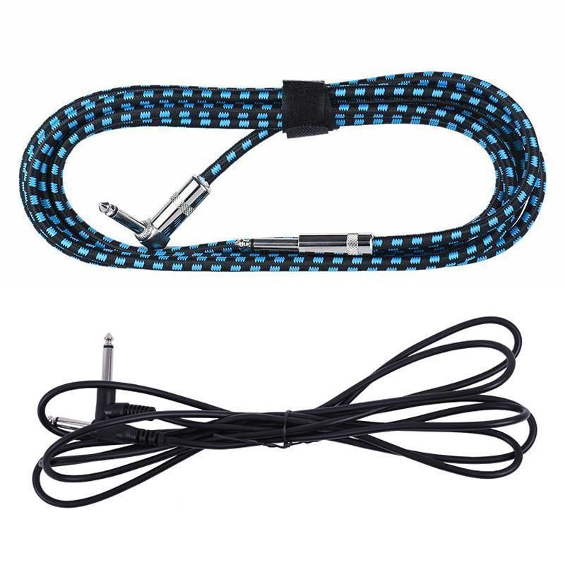 3M Guitar Amp Cable 6.35mm Mono Jack to Jack Lead for Electric Instruments - 3M Black Cable — product image 3