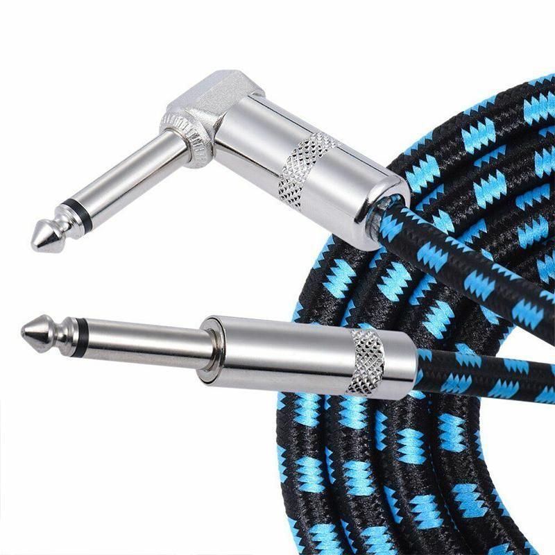 3M Guitar Amp Cable 6.35mm Mono Jack to Jack Lead for Electric Instruments - 3M Black Cable — product image 6