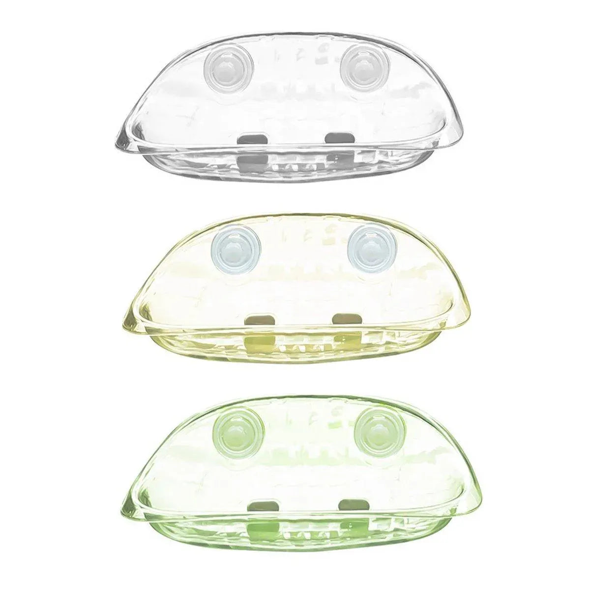 Clear Suction-Cup Cat Window Perch, White Frame, 50 × 30.5 cm