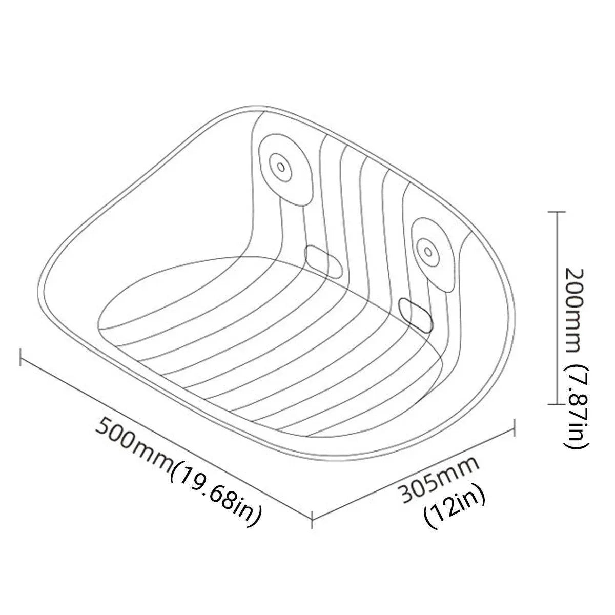 Clear Suction-Cup Cat Window Perch, White Frame, 50 × 30.5 cm