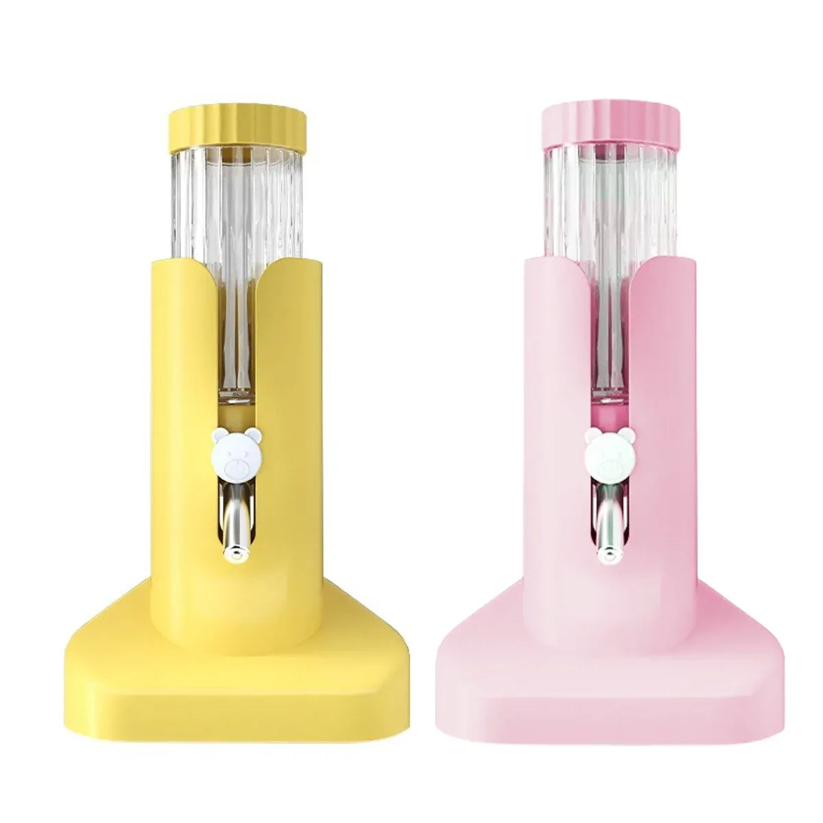 120 mL Small Pet Water Bottle with Cage Bracket - Pink