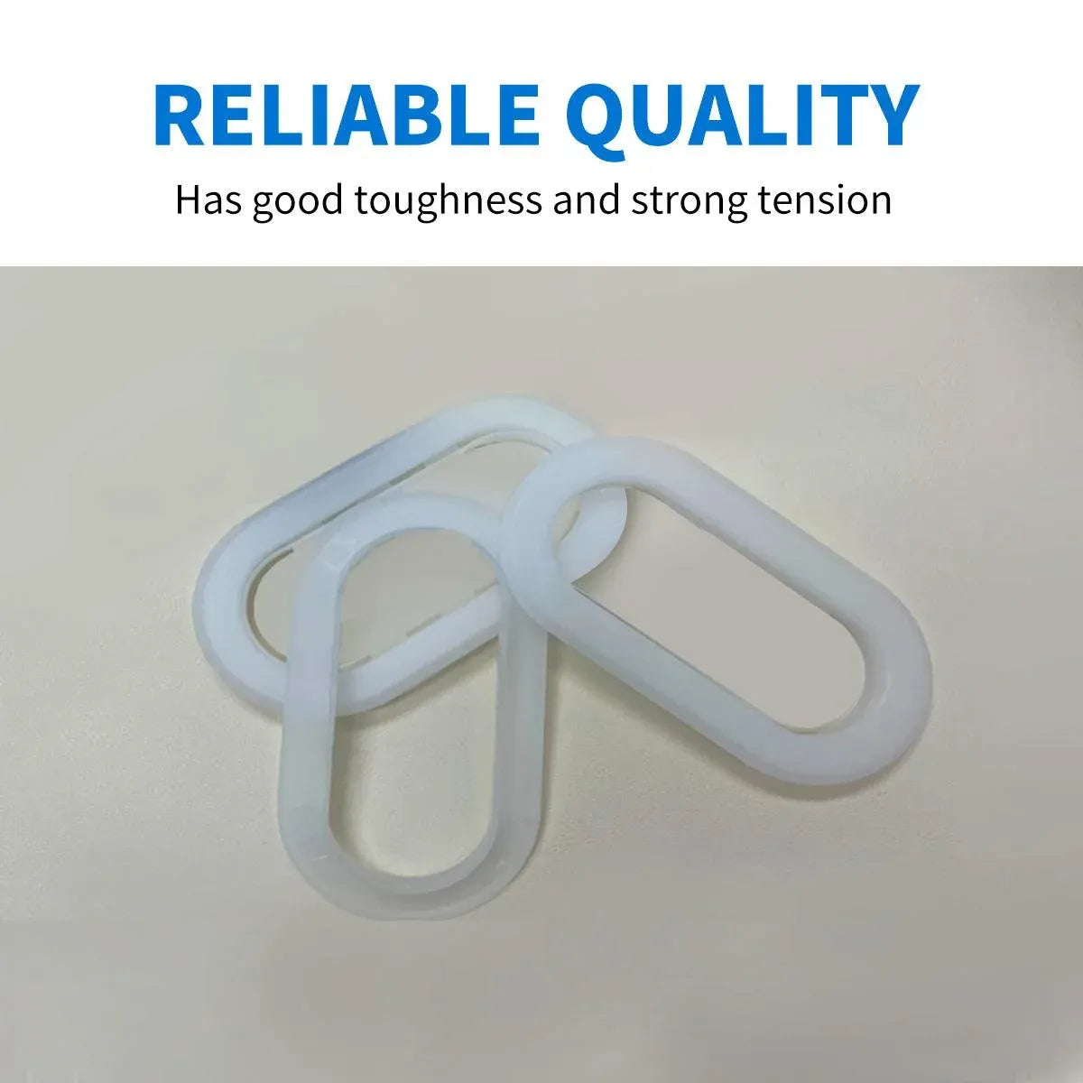 100-Piece Plastic Carton Handle Set — product photo 7