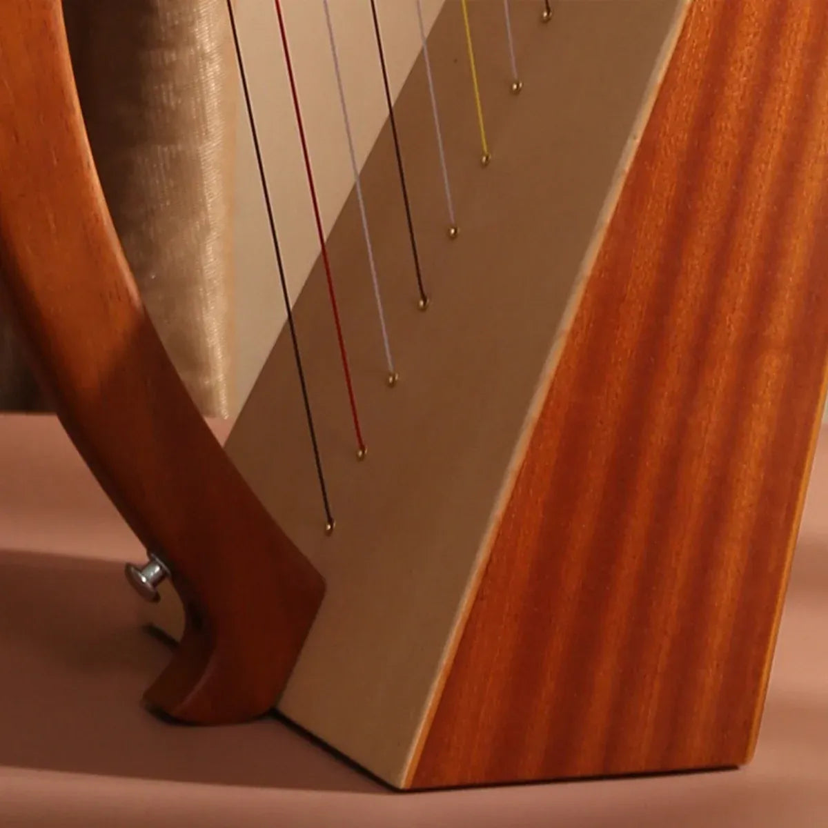 19 String Lyre Harp Professional Acoustic for Beginners Home Music Practice — product image 9