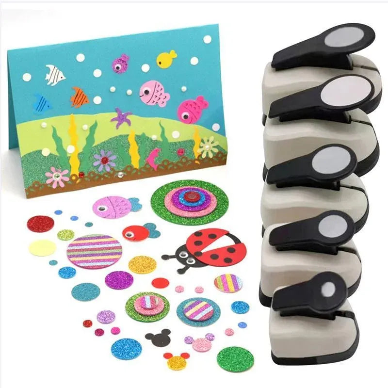 Paper Puncher For Arts Cardmaking Craft Scrapbooking Circle Cutter Hole Punch - 50mm — product photo 3