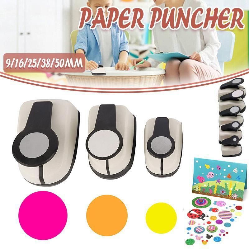 Paper Puncher For Arts Cardmaking Craft Scrapbooking Circle Cutter Hole Punch - 9mm — product photo 2