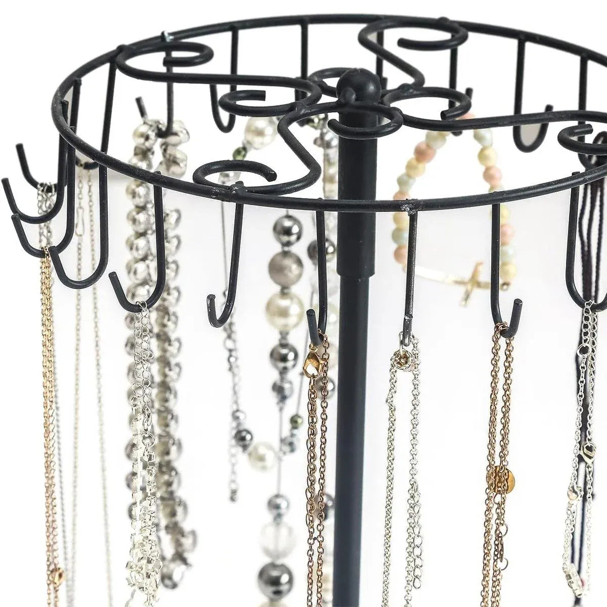 1-Piece Black Rotating Jewellery Display Rack — product photo 7