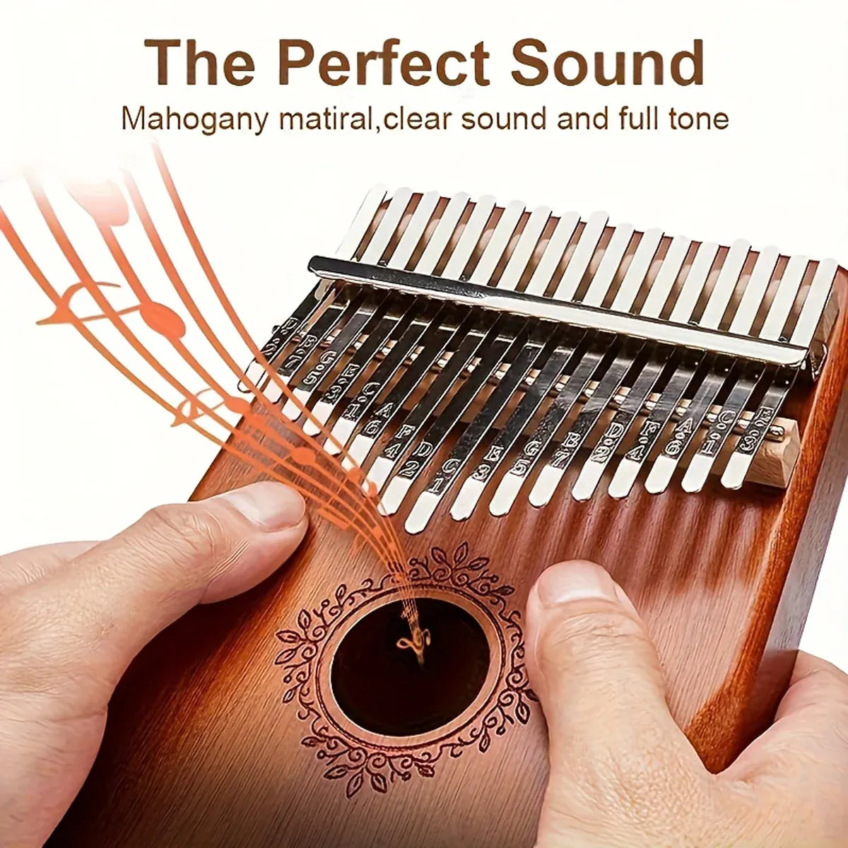 17-Key Beginner Thumb Piano Portable Instrument for Music Learning and Practice — product image 6