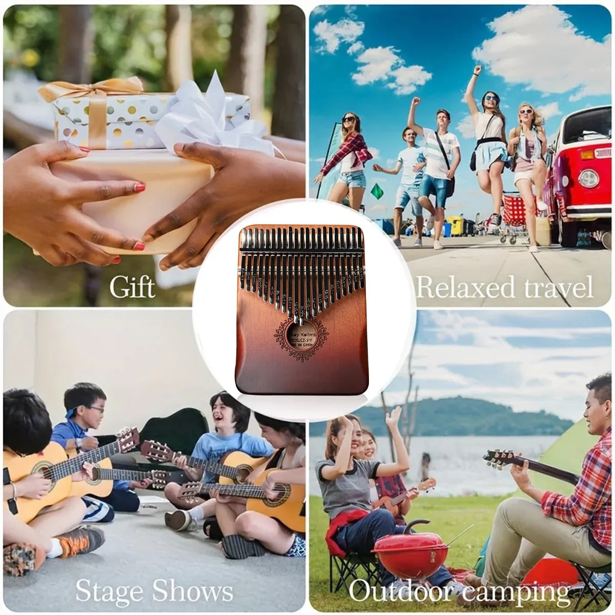 17-Key Beginner Thumb Piano Portable Instrument for Music Learning and Practice — product image 13