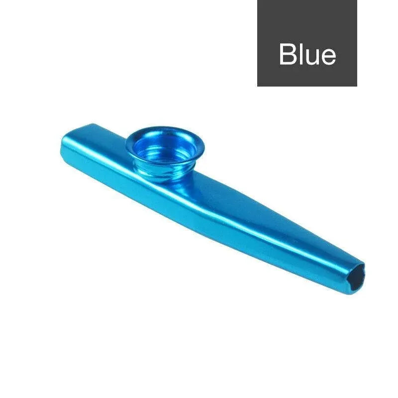 Kazoo Musical Instrument Mouth Flute Diaphragm Guitar Partner Harmonica Style - Silver — product image 11