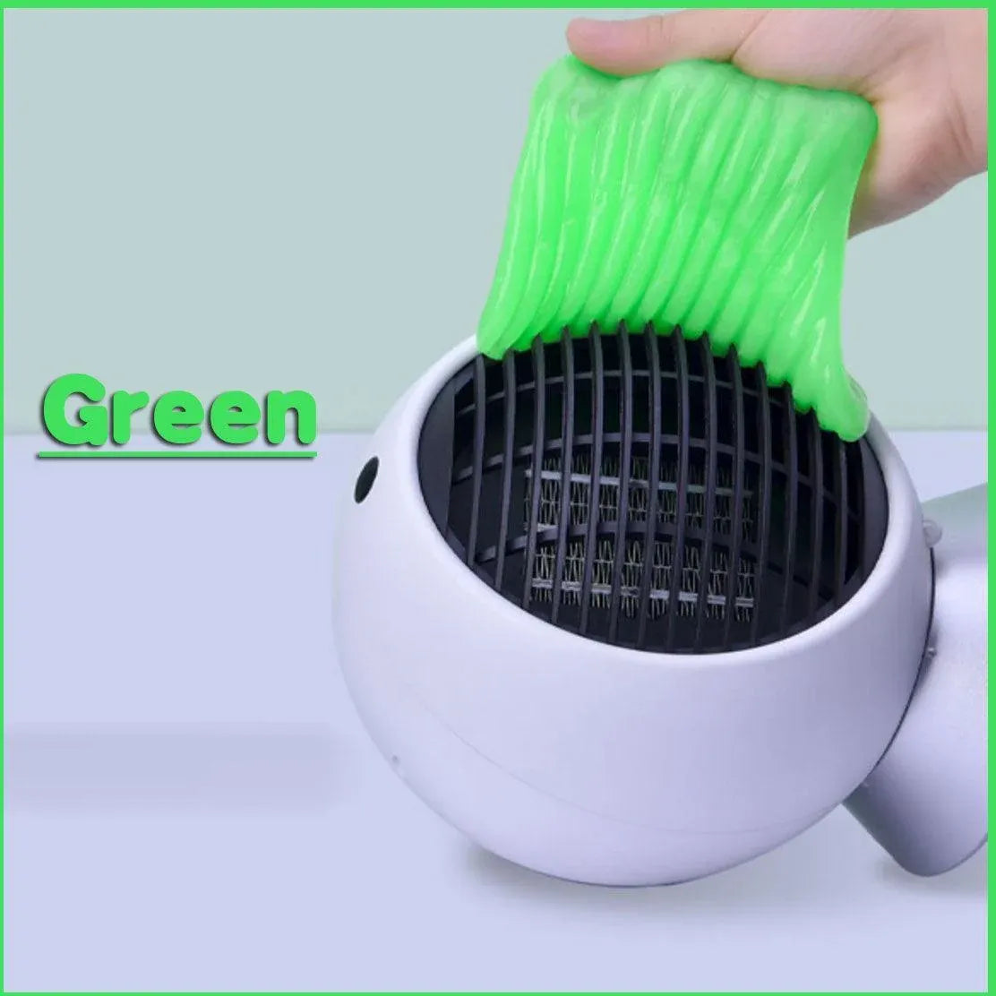 Dust Dirt Cleaning Super Clean Car Laptop Keyboard Home Cleaner - Yellow