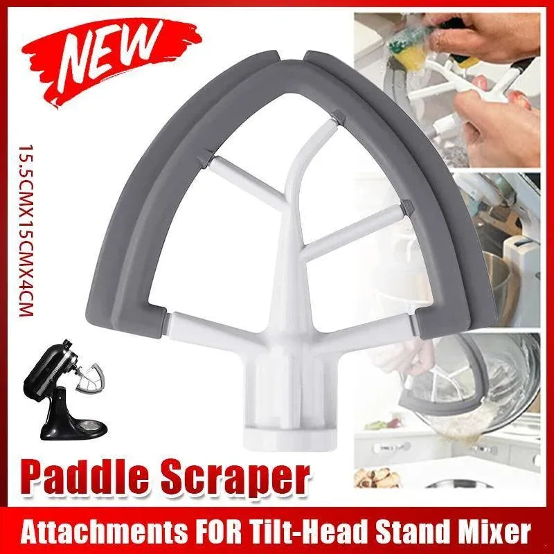 Flex Edge Beater Kitchenaid Attachments For Tilt-Head Stand Mixer Paddle Scraper