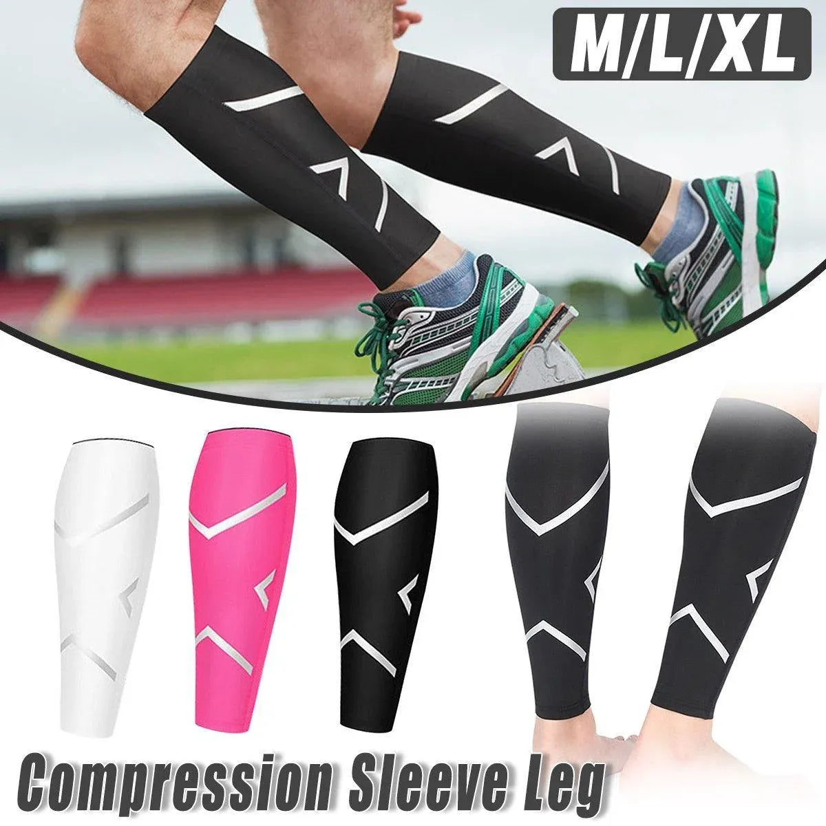 1 Unit Breathable Sports Shin Guards Knee Pads for Cycling Running Football Basketball - Pink / L