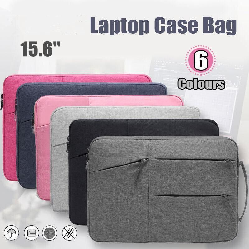 Laptop Sleeve Travel Bag Carry Case For Macbook Air Pro 15.6inch - Dark Grey — product photo 2